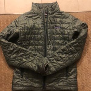 Patagonia men’s nano puff cave grey medium